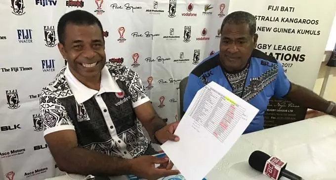 FNRL chief executive officer Timoci Naleba.