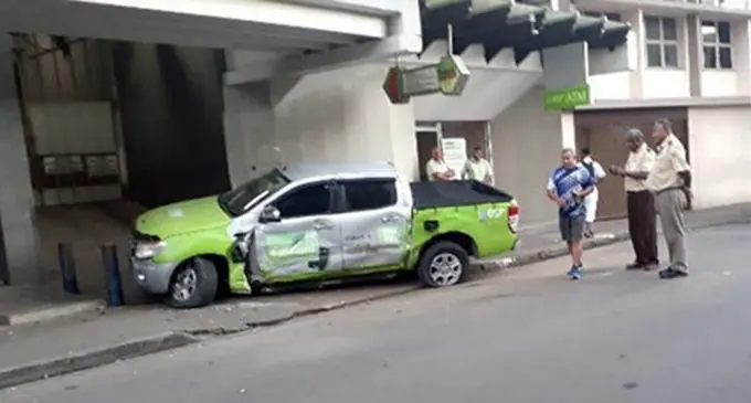 Scene of the accident Joske Street, Suva