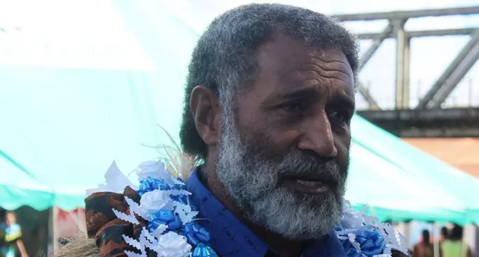 Fiji Airways Fijian 7s team discipline/culture coach Tomasi Cama Senior 
