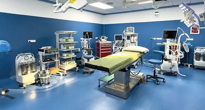 Pacific Specialist Healthcare operating theatre.