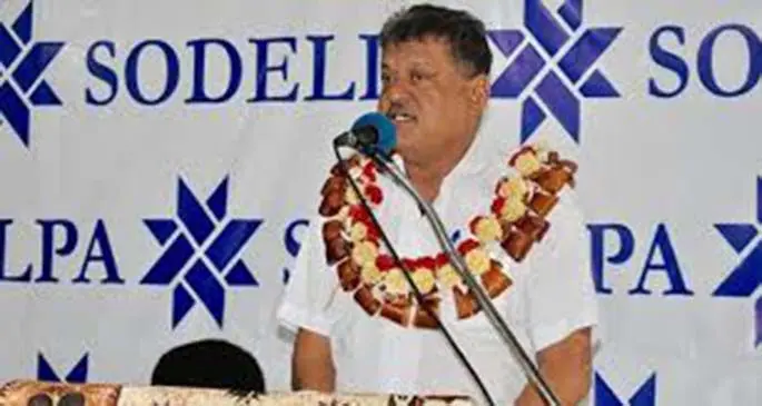 Suspended SODELPA Vice President, Vijay Singh.