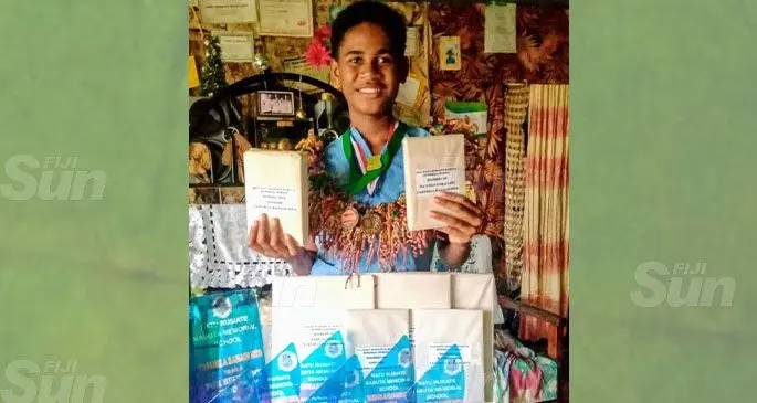 Tarusila scooped all subject awards at Ratu Rusiate Nabuta Memorial School. Photo: Nicolette Chambers