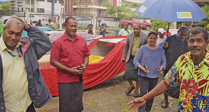 Minister for Education, Heritage and Arts Premila Kumar on June 21, 2022, handed over six boats to six maritime island schools. Photo: Ronald Kumar   