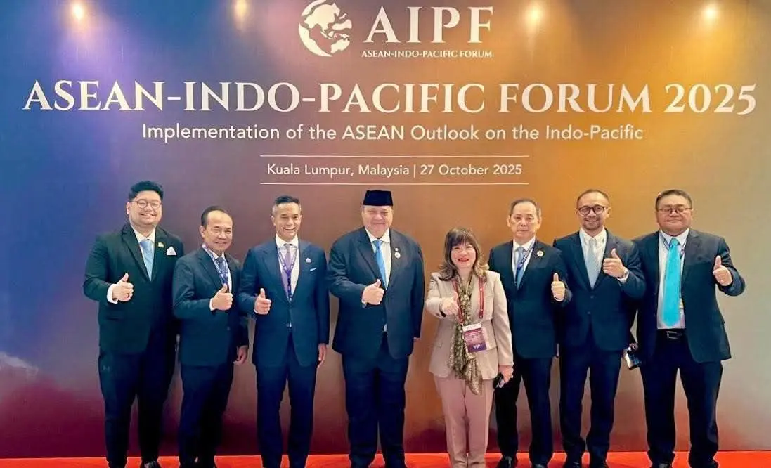 Delegates at the ASEAN Indo-Pacific Forum 2025 in Kuala Lumpur, Malaysia on 27 October 2025. 
