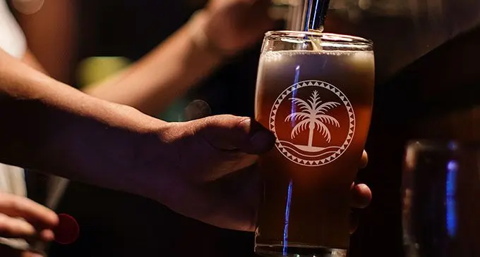 Fiji’s latest beer on tap, REEF.  