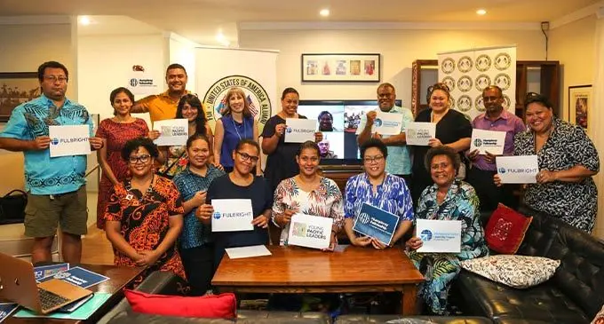 The Fiji U.S Alumni (FUSA) who have participated in exchange programmes in various expertise. Also scholars who have been awarded fellowships to study in the United States of America.