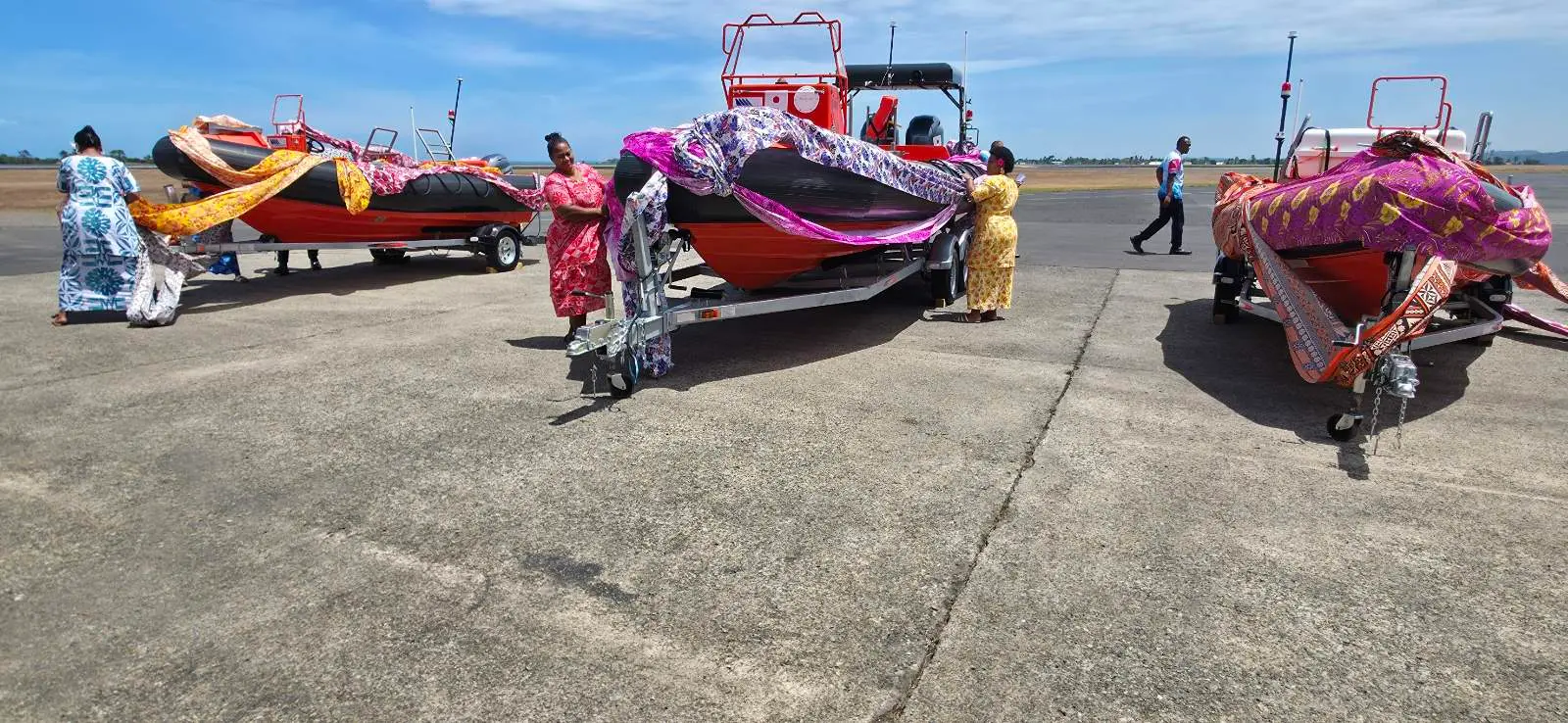 Fiji Airports adds three rescue boats to emergency fleet