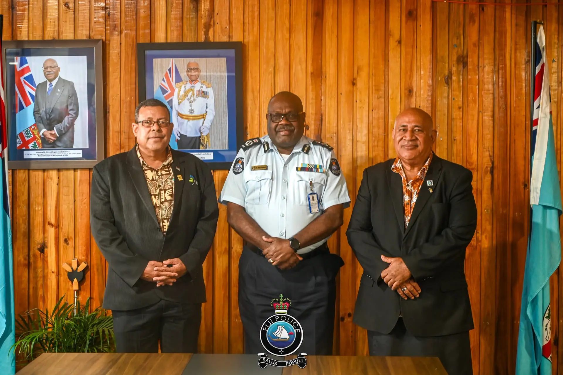 Police Commissioner Rusiate Tudravu and Nasinu Town Council chief executive officer and board chairman Felix Magnus attended yesterday's meeting.