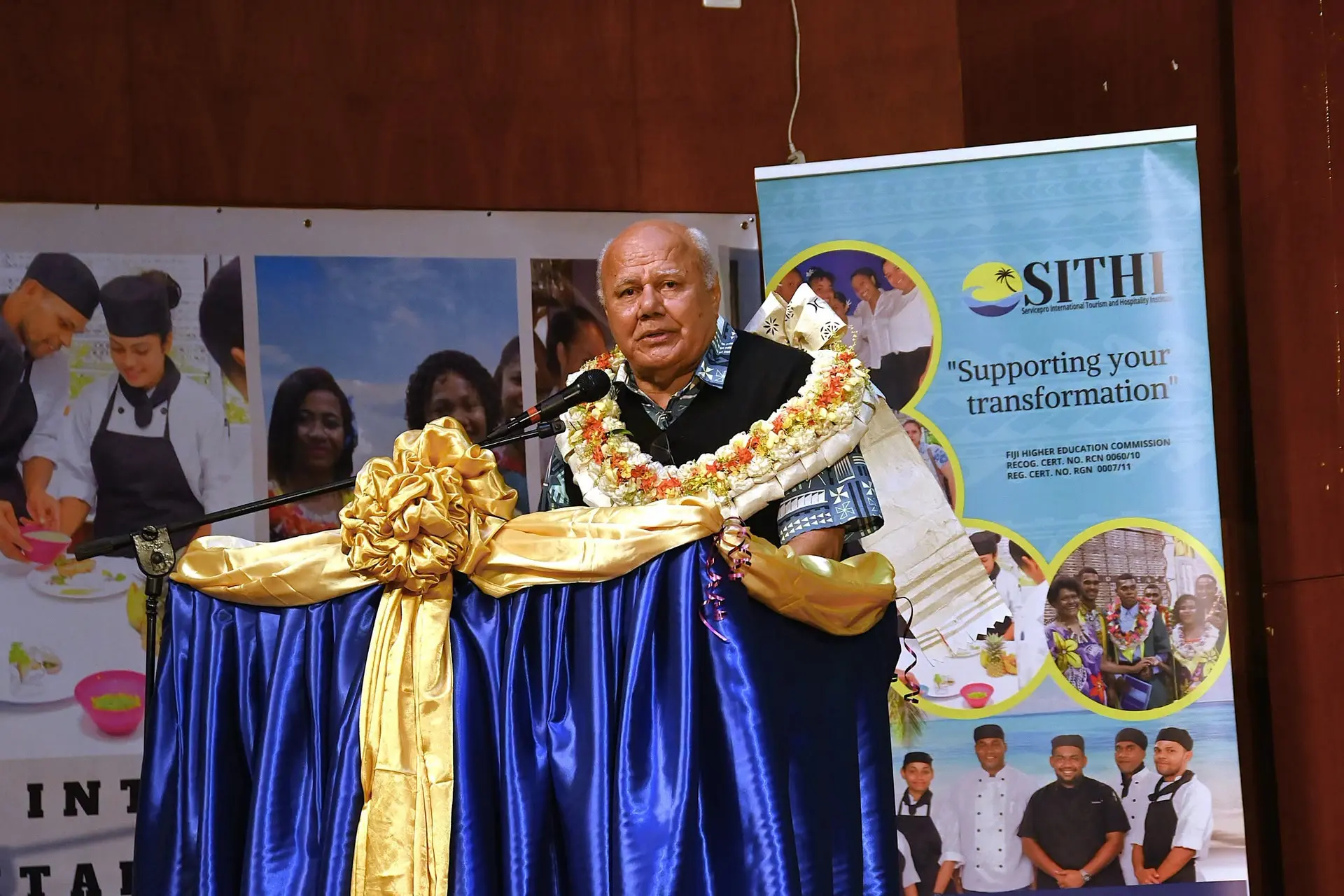 Deputy Prime Minister and Minister for Tourism and Civil Aviation Viliame Gavoka.