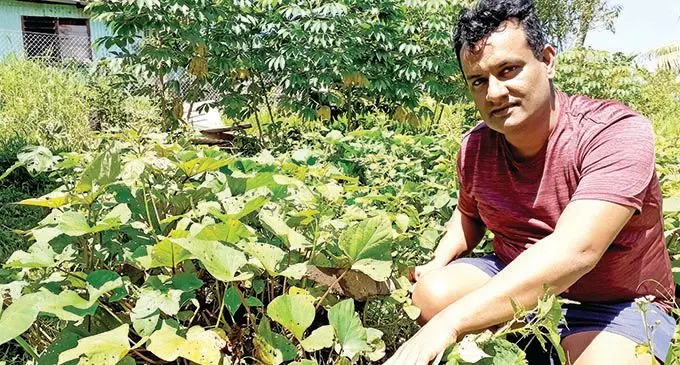 Rohit Singh of Tokotoko Road, Navua is eagerly waiting for containment borders to open after five months of lockdown. Photo: Ronald Kumar