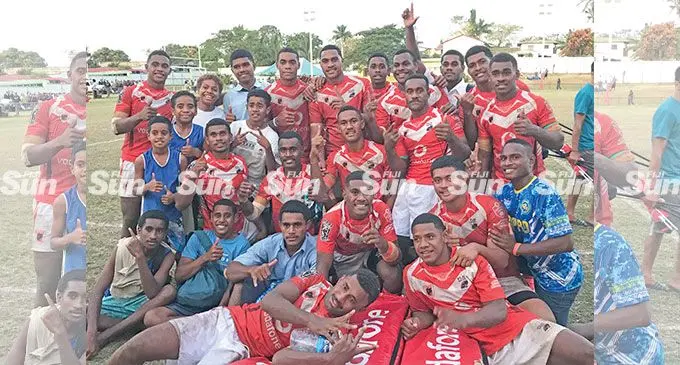 Ba Provincial Freebird Institute Dragons team members and their fans at Garvey Park, Tavua. Photo: Waisea Nasokia