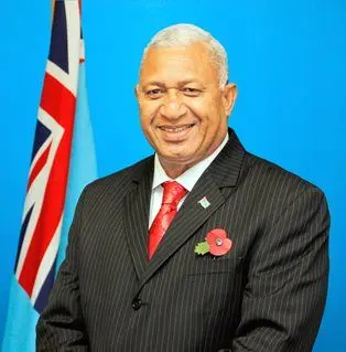 Prime Minister Voreqe Bainimarama. 