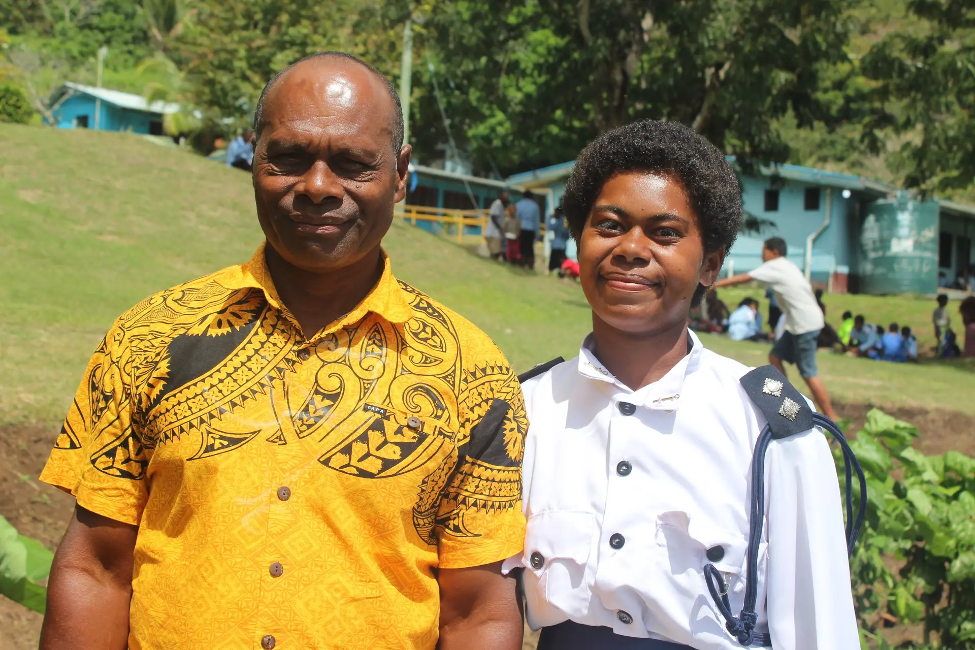 Best female cadet, father-daughter bond