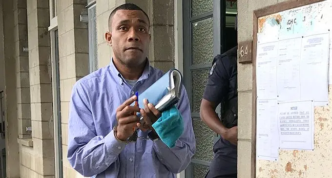 Jekope Rokovuki Naimawi outside the High Court in Suva on August 4, 2020.  Photo: Ashna Kumar