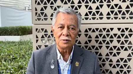 Pacific Islands Forum Secretary General Henry Puna in Expo City, Dubai. Photo: Inoke Rabonu