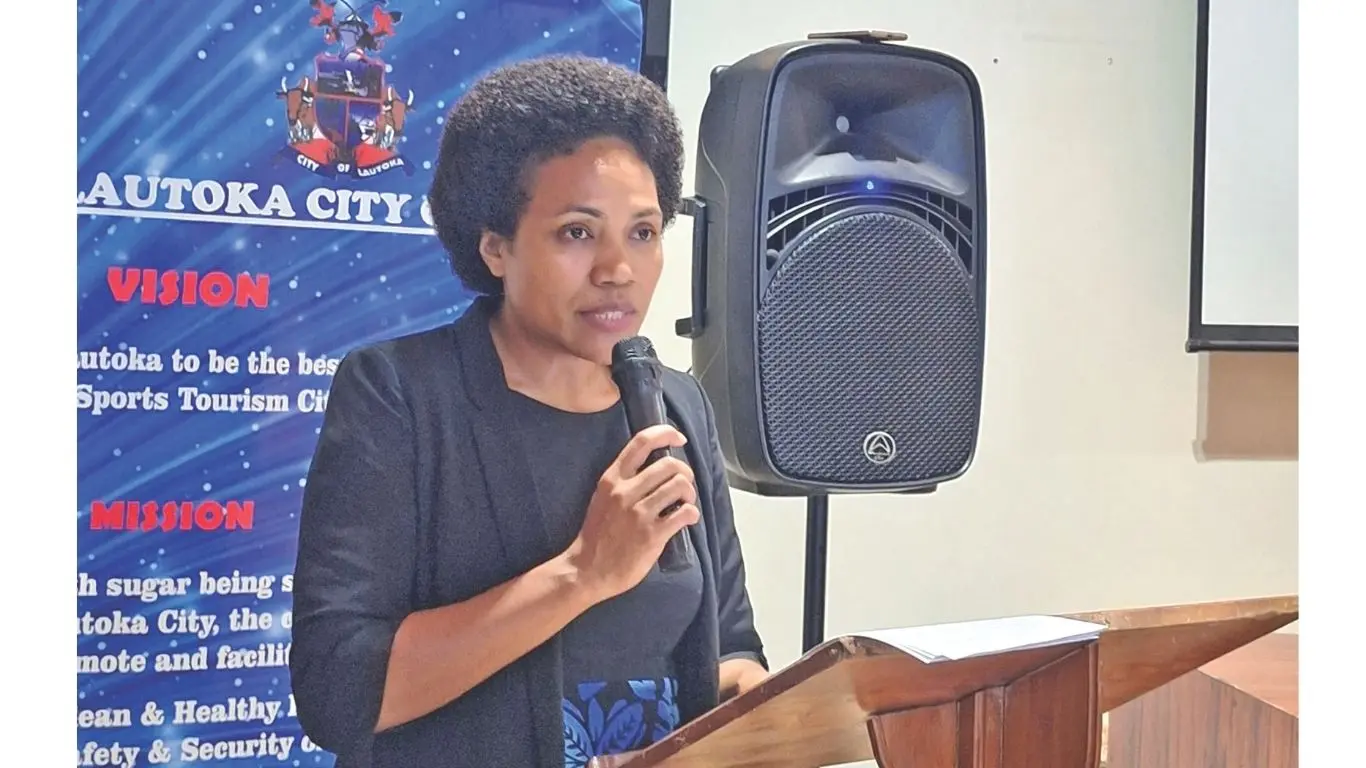 Women in Art and Climate Action (WACA) administrator Paulini Saurogo at the Dignity for All Ages roundtable discussion in Lautoka on July 28, 2026.