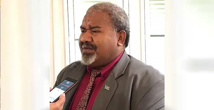 Minister of Youth and Sports Jese Saukuru.