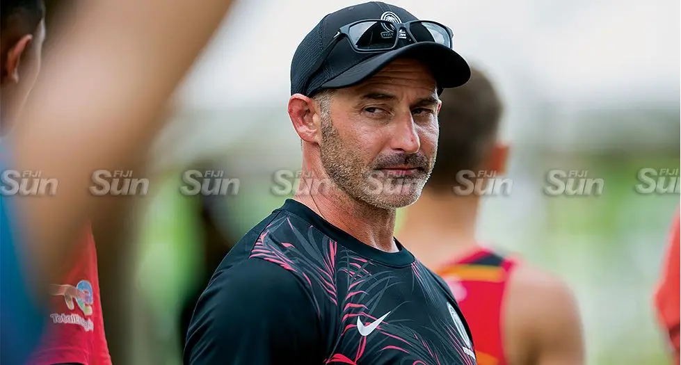Former Fiji Airways 7s head coach Ben Gollings. Photo: Leon Lord