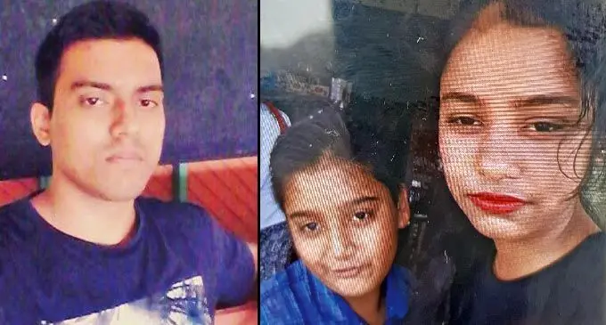 L-R: Reginald Lal, Manvik Lal with his older sister Shivanjli Lal.