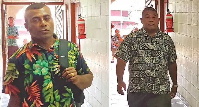 From left: Navitalai Kanavo and Onisimo Raboiliku.