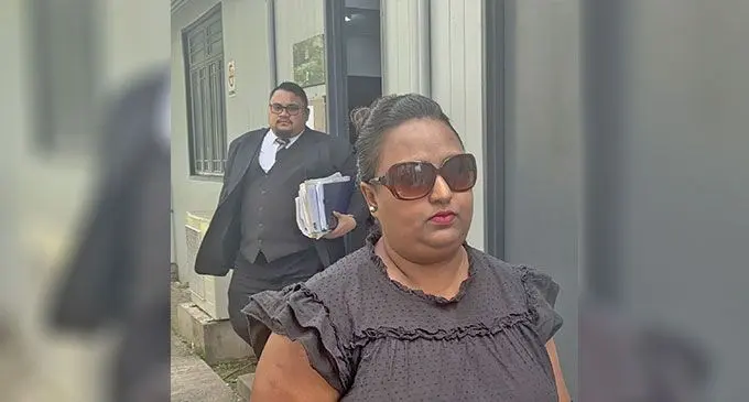 Former finance officer of the Republic of Fiji Military Forces Sarika Devi Raj.