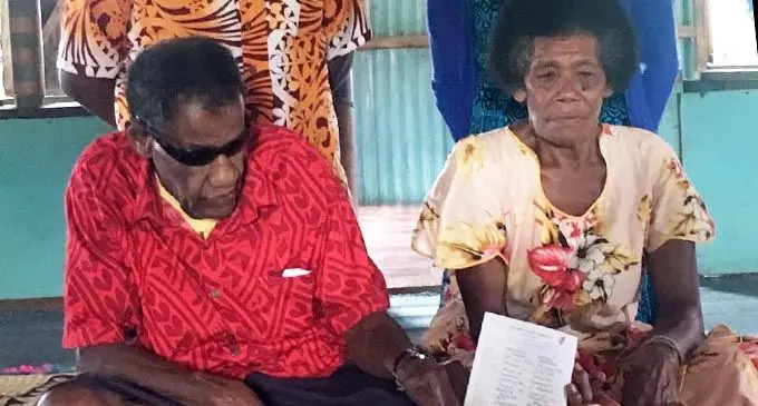 The couple, Mecuisela Naisogo and Raijeli Rokodreu were legally married through the REACH programme in Nukulau, Ra.