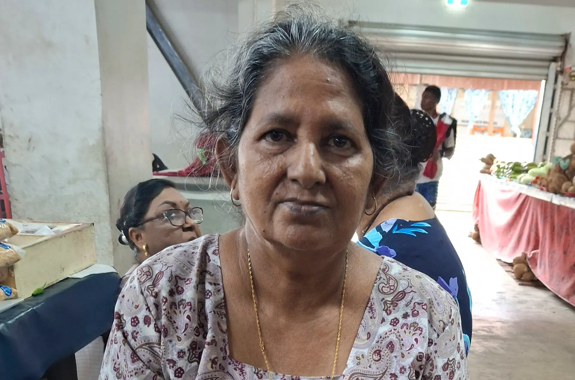  61-year-old Naqoro farmer Sunita Devi.