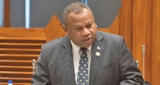 Minister for Defence Inia Seruiratu. Photo: Parliament News