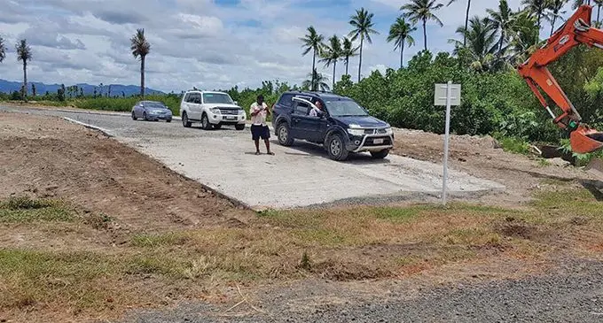 Beach road access to Denarau Island. Photo: Waisea Nasokia