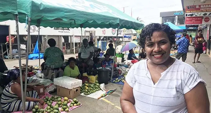 Laisiana Adi (right) plans to open a restaurant in Sigatoka Town permanently. Photo: Mereleki Nai