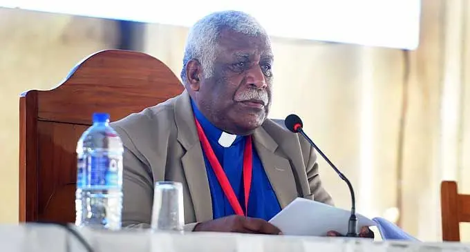 Methodist Church in Fiji and Rotuma president Reverend Dr Ili Vunisuwai. File