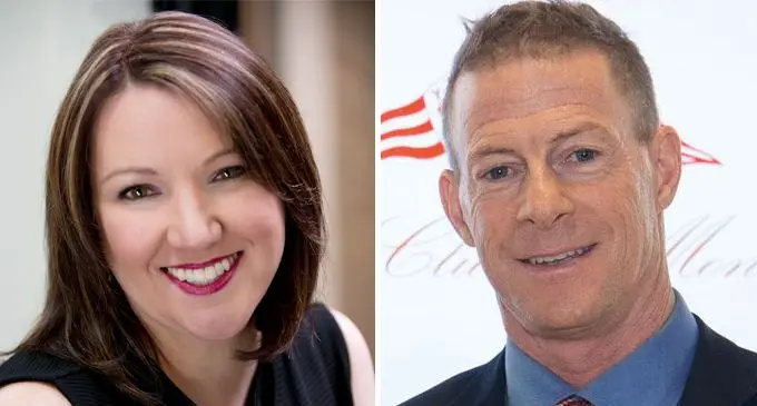 Trish Hyde and Doug Woodring. 