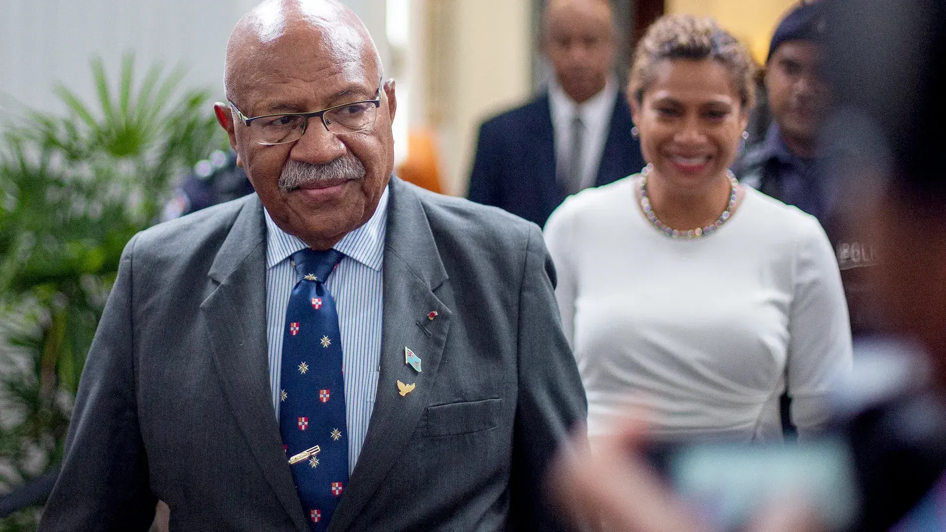 Prime Minister Sitiveni Rabuka