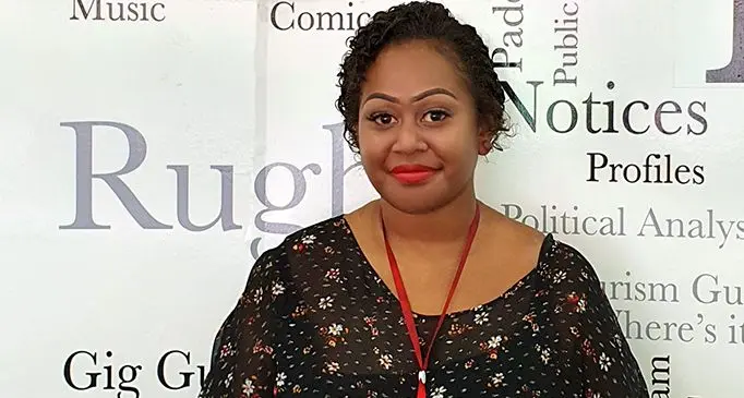 Fiji Sun Lautoka Bureau journalist Salote Qalubau.