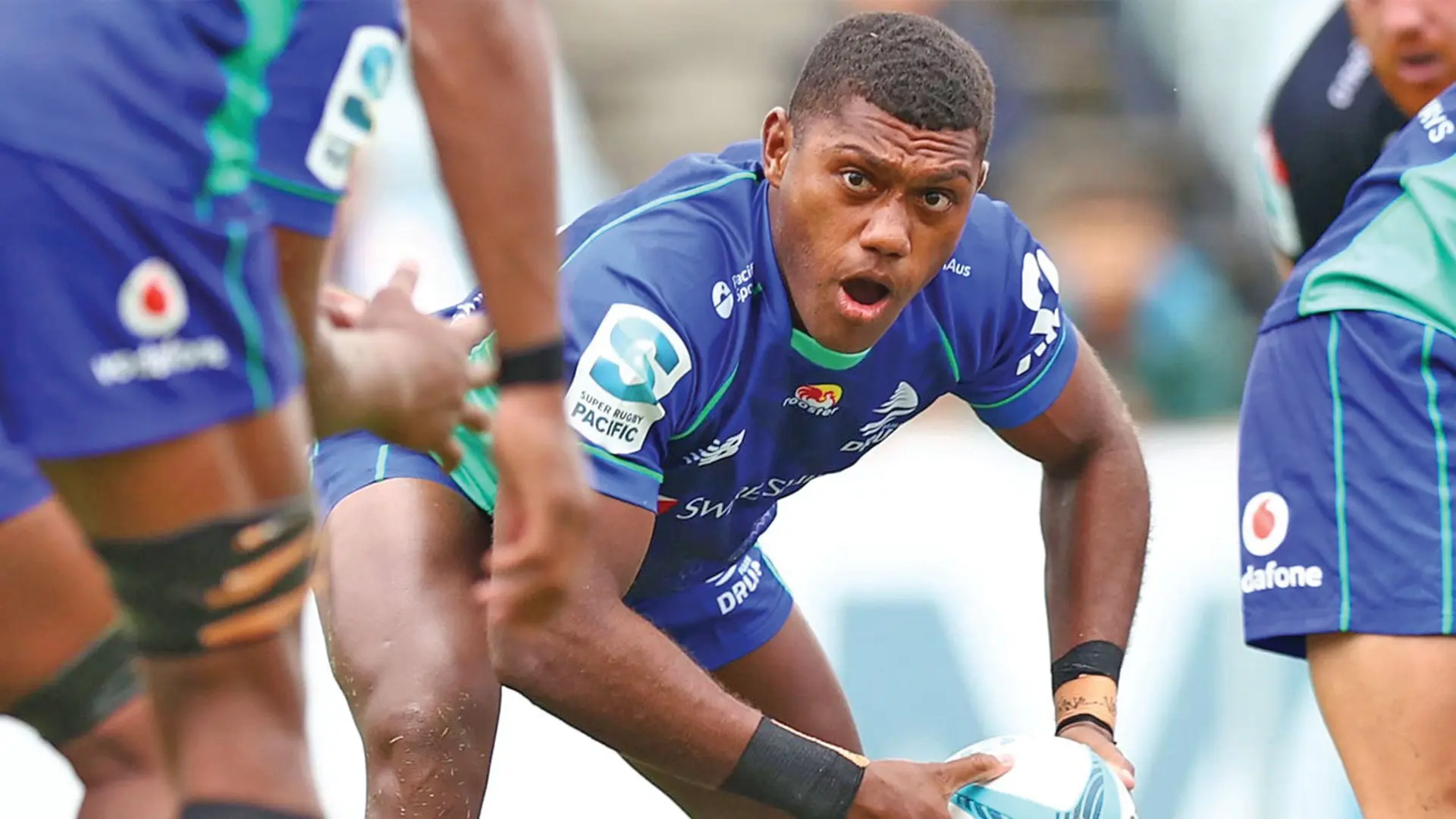 Fijian Drua halfback Peni Matawalu