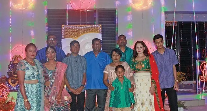 The Prasad family at their home in Vatuwaqa on October 27, 2019.  Photo: Kelera Sovasiga