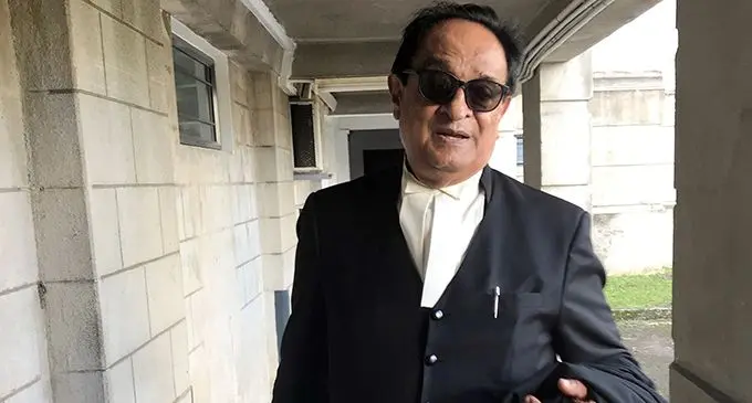 Lawyer Iqbal Khan.  Photo: Avinesh Gopal