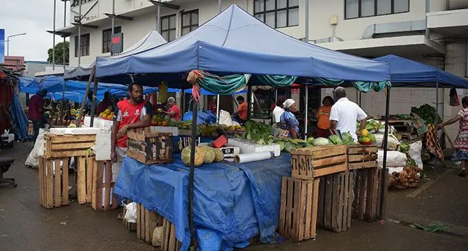 The market vendors at Nabua. Photo: Ronald Kumar
