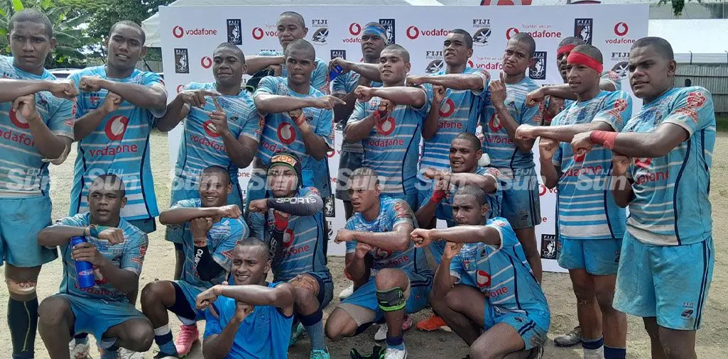 Queen Victoria School Under-17 players at Prince Charles Park, Nadi, on April 20, 2024. Photo: Waisea Nasokia