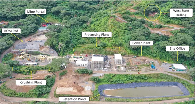 NewCrest Mining Namosi Joint Venture Mining Site