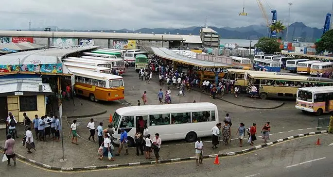 At the Suva Bus Stand. Photo: Ronald Kumar