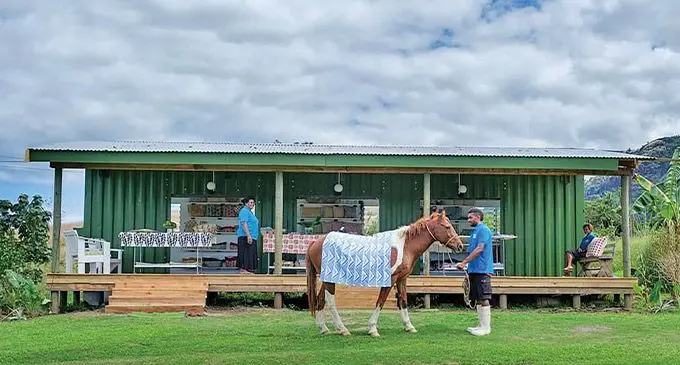 The first Rise Beyond the Reef shop opens in Sabeto, Nadi