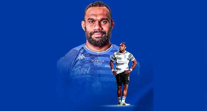 Leone Nakarawa Photo: Castres.