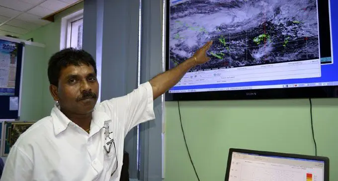 Director of Fiji Meteorology Services, Ravind Kumar