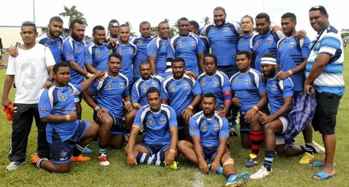 QVSOB Rugby team at the Suva Rugby Competition 