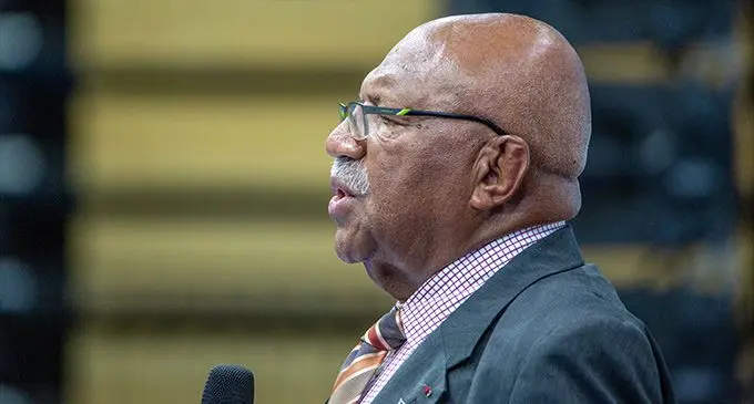 Prime Minister Sitiveni Rabuka. Photo: Leon Lord
