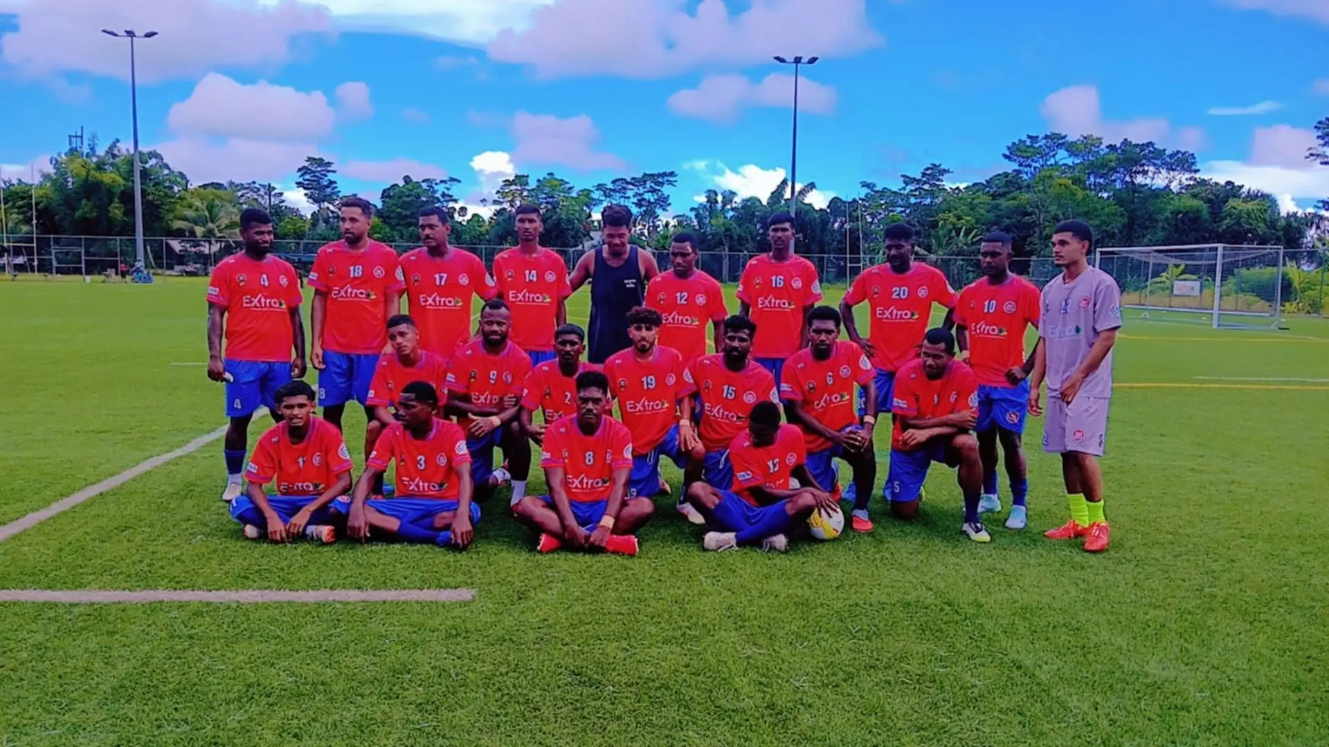 The Navua football team hopes to win the Fiji FACT. 