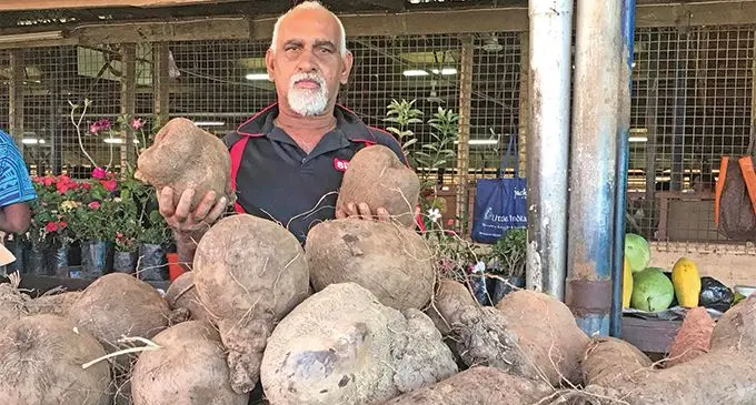 Nidhan Singh at Labasa Market on June 17, 2019. Photo: Laisa Lui