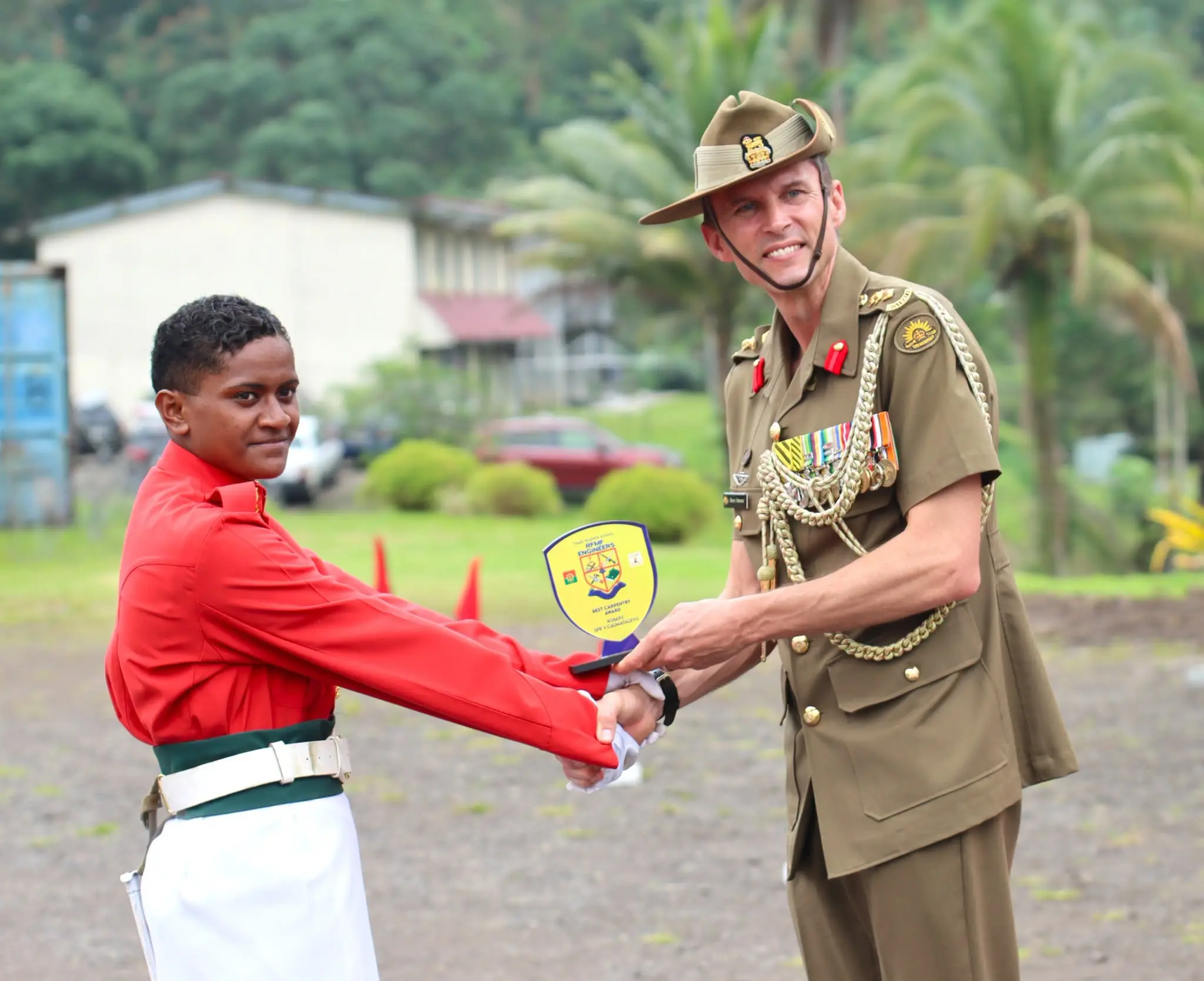 Female Trainee Makes History at RFMF Trade Training School