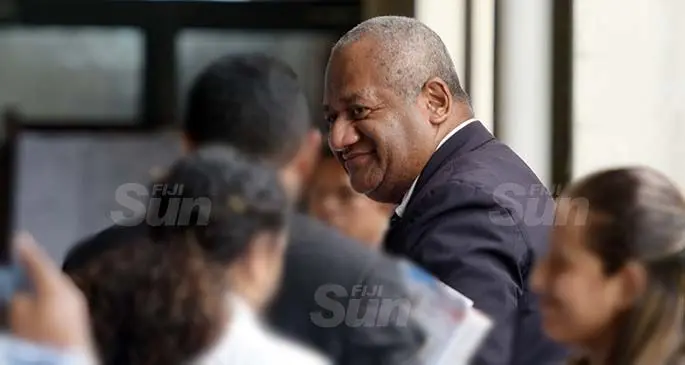 Freesoul project officer Saula Sovanivalu outside the Suva courthouse on February 23, 2021. Photo: Ronald Kumar